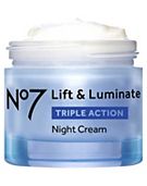 No7 Lift & Luminate TRIPLE ACTION Night Cream Enhanced Formula 50ml