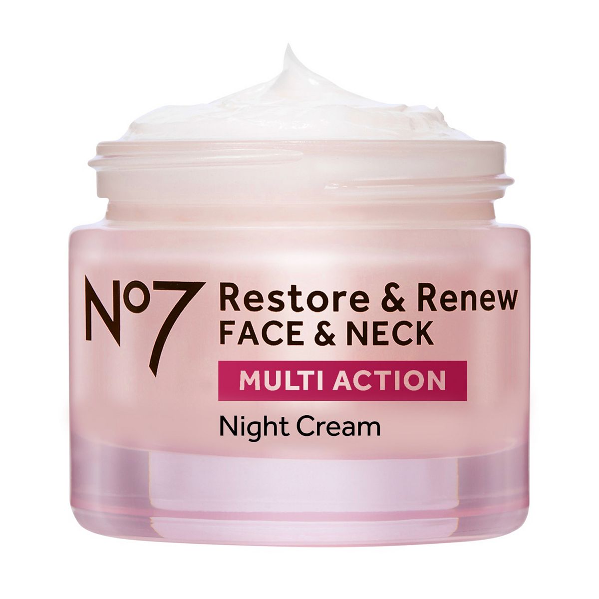 No7 Restore & Renew Face Neck Multi Action Night Cream 50ml