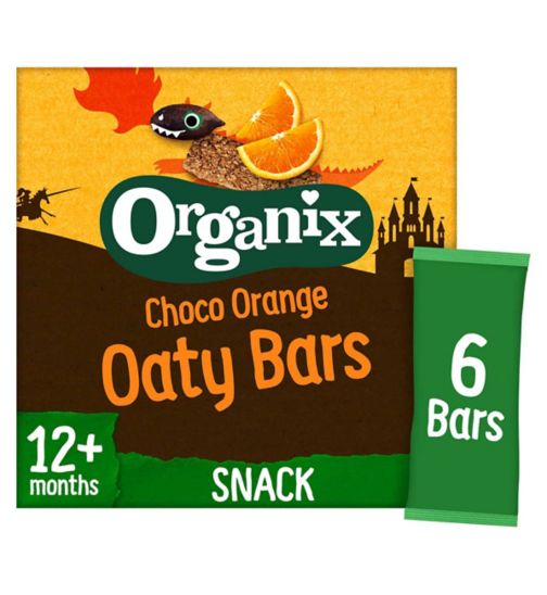 Organix LE Choco Orange Oaty Bar 6 x 30g