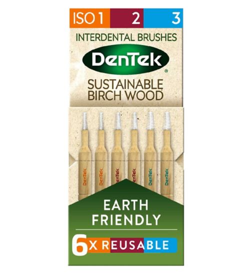 Dentek Earth Friendly Birch IDB Multi-pack (ISO 1, 2 & 3) 6s