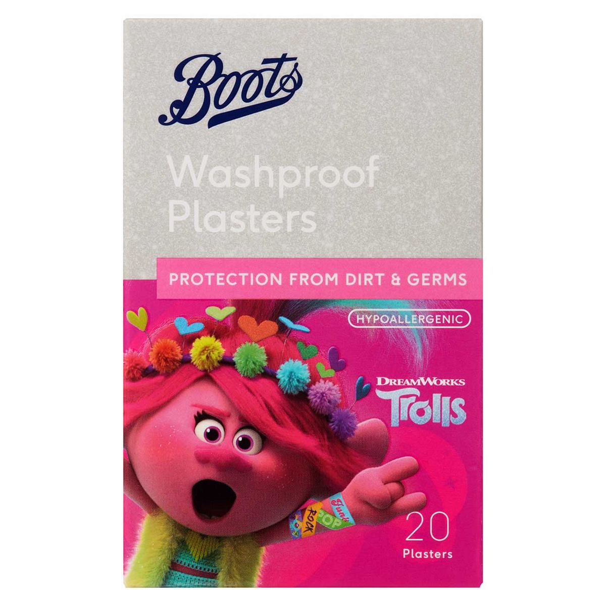   Trolls Washproof Plasters 20S
