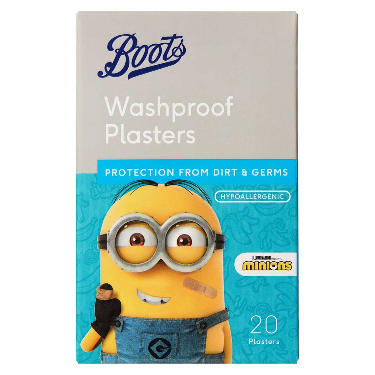   Minions Washproof Plasters 20S