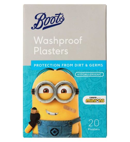Boots Minions Washproof Plasters 20s