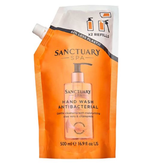 Sanctuary Spa Antibacterial Hand Wash Refill 500ml