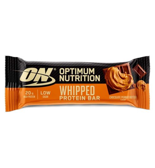 Optimum Nutrition Whipped Protein Bar Chocolate Peanut Butter Flavour 62g