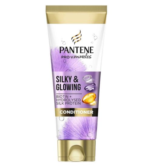 Pantene Pro-V Miracles Silky & Glowing Conditioner for Dry & Damaged Hair 275ml
