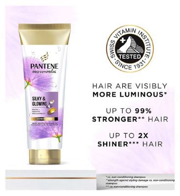 Pantene Silky&Glowing Hair Conditioner Biotin, 275ml (11)