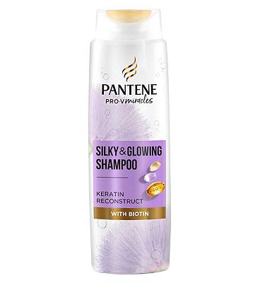 Pantene Pro-V Miracles Silky & Glowing Shampoo for Dry & Damaged Hair 400ml