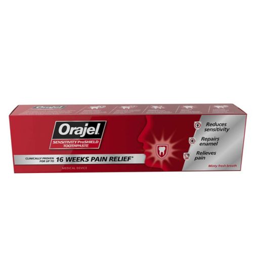 Orajel Sensitivity Proshield Toothpaste 75ml