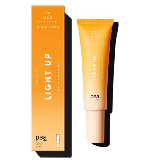 PSA LIGHT UP Vitamin C & E Flash Brightening Mask - 50ml