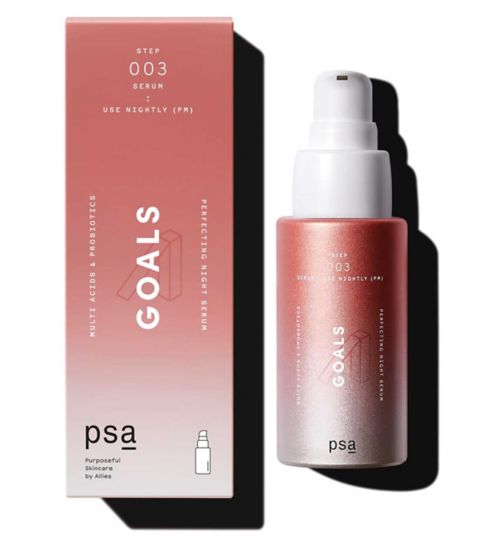 PSA GOALS Multi Acids & Probiotics Perfecting Night Serum - 30ml
