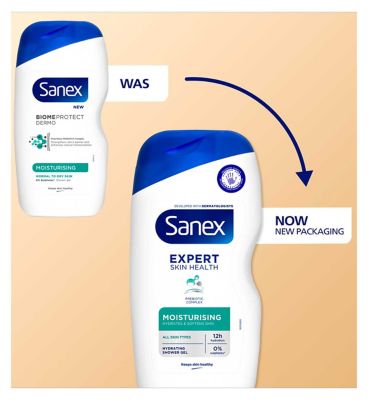 Sanex Expert Skin Health Moisturising Shower Gel 450ml (10)