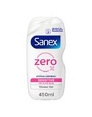 Sanex Zero% Gentle Moisture Shower Gel for Sensitive Skin 450ml