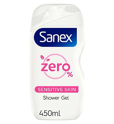 Sanex Zero% Gentle Moisture Shower Gel for Sensitive Skin 450ml