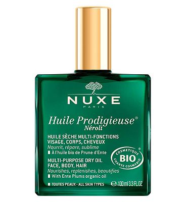 NUXE Huile Prodigieuse Nroli Multi-Purpose Dry Oil for Face, Body and Hair 100ml