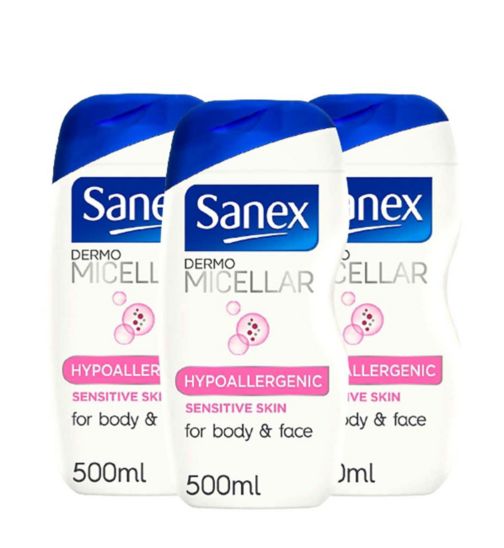 Sanex Micellar 500ml x3