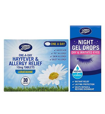 Boots Hayfever & Eye drop Bundle 1