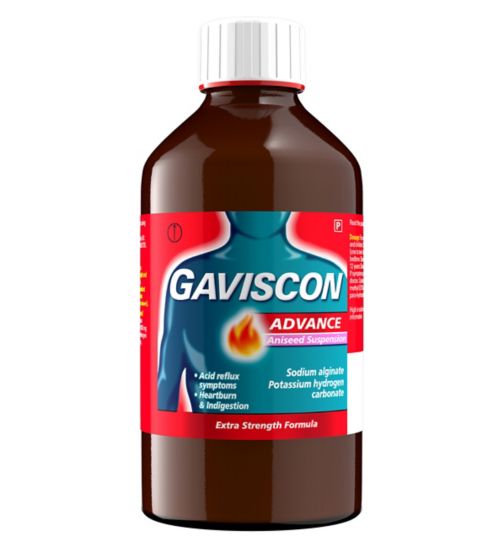 Gaviscon Advance Heartburn & Indigestion Liquid Aniseed 600ml