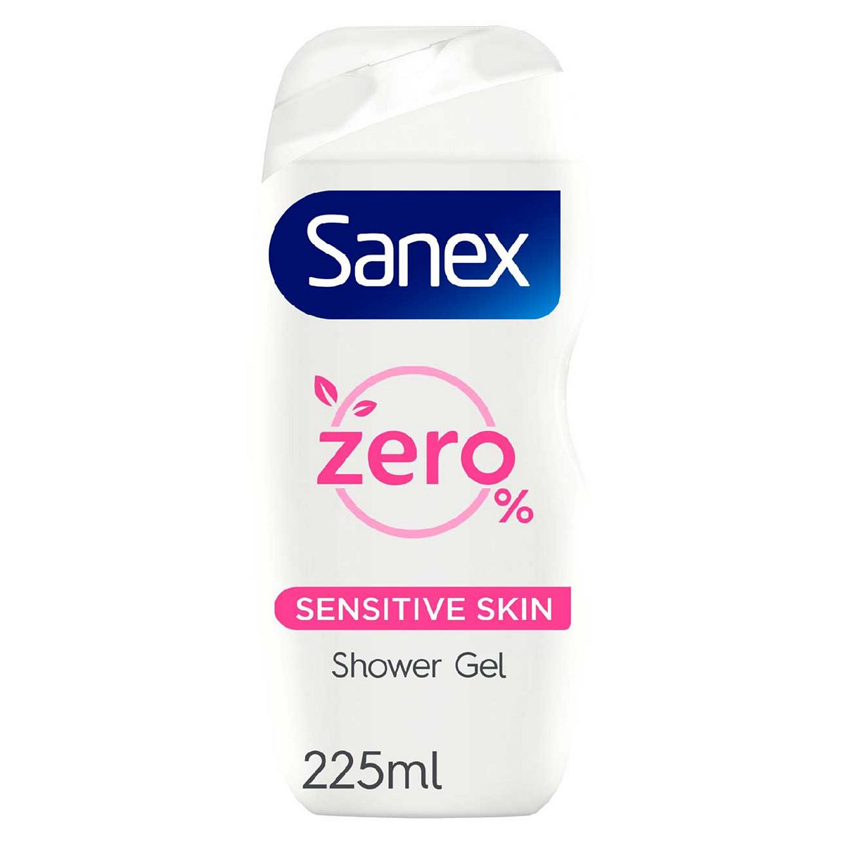 Sanex Zero% Gentle Moisture Shower Gel For Sensitive Skin 225ml
