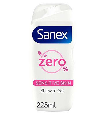 Sanex Zero% Gentle Moisture Shower Gel for Sensitive Skin 225ml