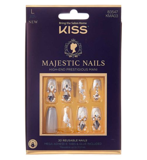 Kiss Majestic Nails Sparkle