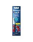 Oral-B Kids Spiderman Brush Heads for Electric Toothbrush, 4 Brush Heads