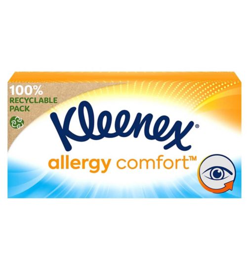 Kleenex Allergy Comfort Tissues Single Box 56sc
