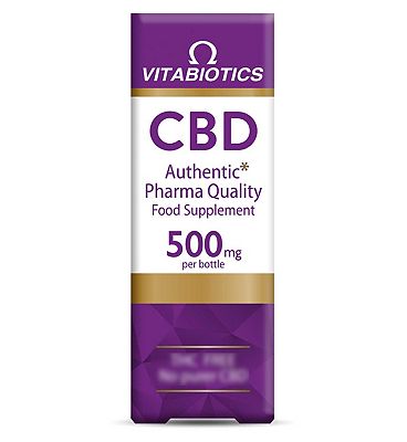 Vitabiotics Brains CBD oil 500mg 30ml