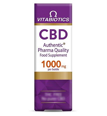 Vitabiotics Brains CBD Oil 1000mg 30ml