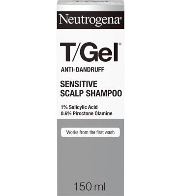 Neutrogena T Gel Sensitive Scalp Anti Dandruff Shampoo 150ml Boots