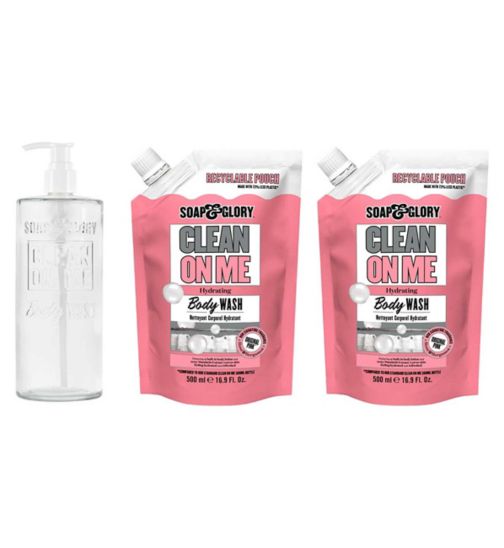 Soap & Glory Clean On Me Re-Fill Collection