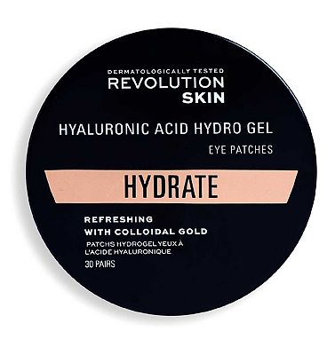 Revolution Skincare Gold Eye Hydrogel Hydrating Eye Patches with Colloidal Gold