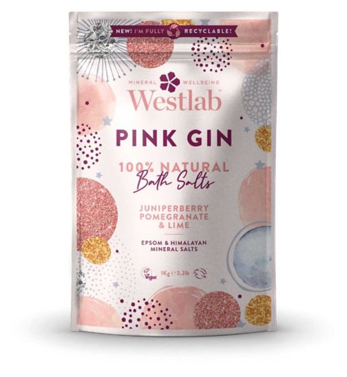 Westlab Pink Gin Bath Salts 1kg