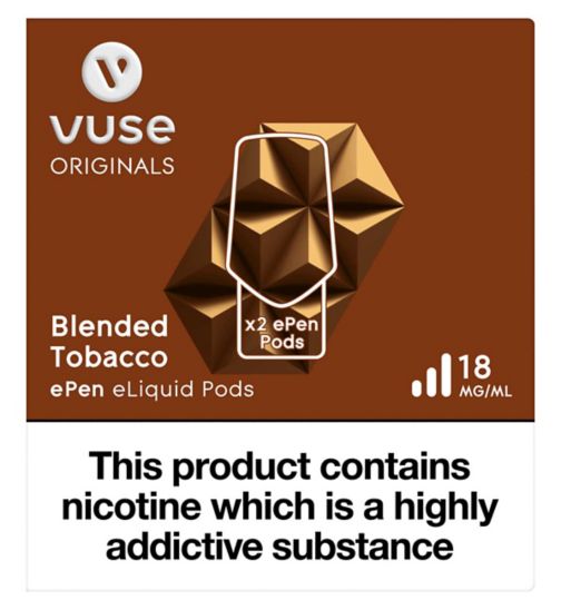 Vuse ePen eLiquid Pods Blended Tobacco 18mg/ml