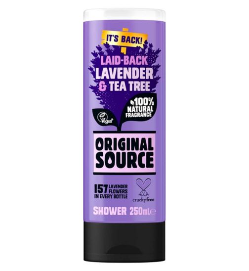 Original Source Lavender & Tea Tree Shower Gel Body Wash 250ml