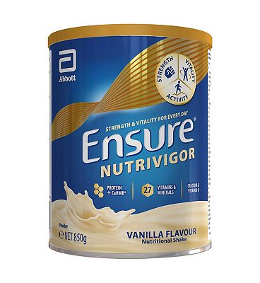 Ensure NutriVigor, 850g, Vanilla Flavour Nutritional Shake