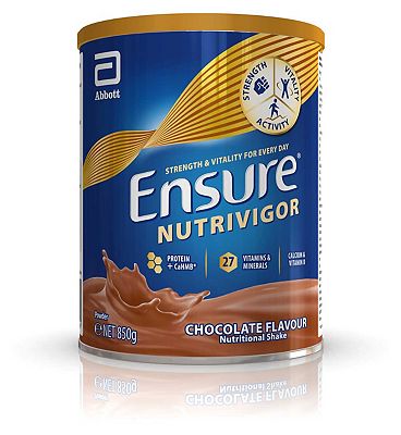 Ensure NutriVigor Chocolate Flavour Nutritional Shake 850g