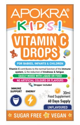 Memoraid Kids Vegan Vitamin C Drops 30ml