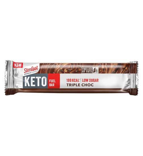 SlimFast Keto Fuel Bar – Triple Chocolate 46g