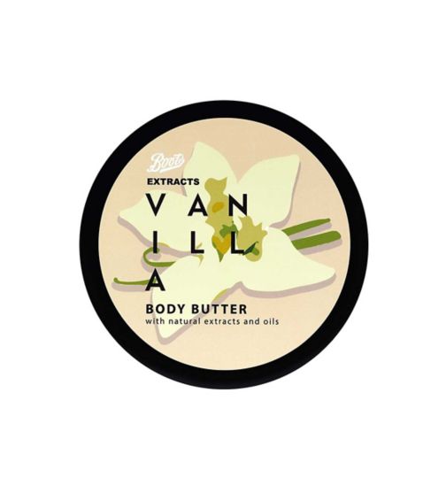 Boots Extracts Vanilla Body Butter 250ml