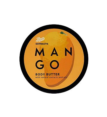 boots extracts mango body butter 250ml