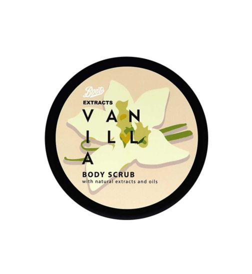 Boots Extracts Vanilla Body Scrub 250ml