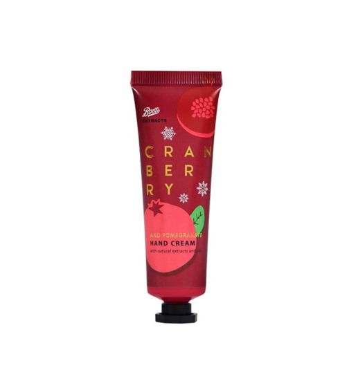 Boots Extracts Cranberry & Pomegranate Hand Cream 30ml