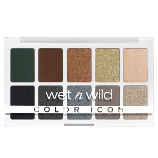 Wet n Wild 10-pan eyeshadow palette lights off 12g