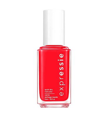 Essie expressie 410 Ahead Of The Gamer, Electric Coral Red Colour, Quick Dry Nail Polish10 ml