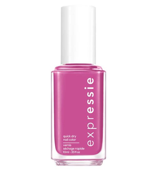 Essie expressie 412 Thumb Surfing, Orchid Pink Purple Colour, Quick Dry Nail Polish  10ml