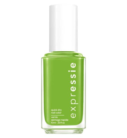 Essie expressie 415 Take Controller, Lime Green Colour, Quick Dry Nail Polish 10ml