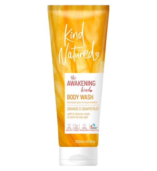 Kind Natured Awaken Grapefruit & Orange Body Wash 300ml