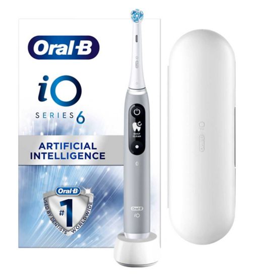 Oral-B iO6 Grey Opal Ultimate Clean Electric Toothbrush