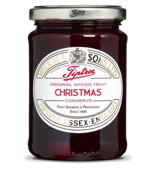 Tiptree Christmas Conserve (Spiced Plum, Damson and Red Currant Extra Jam)